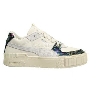 faux snakeskin sneakers