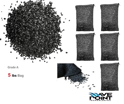 Premium Activated Carbon Media Bag 5/10/15/20/55lb Aquarium Fish Pond Air Filter