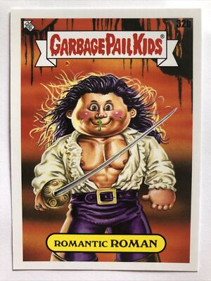 Garbage Pail Kids 2022 Topps Stickerbuch Worms Romantic Roman 32b