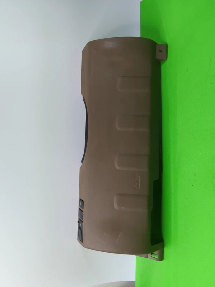 Nissan Frontier 2009-2012 cabina king bajo columna panel de retroceso molduras e interruptores bronceados Foto 4 de 4