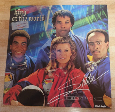 Schallplatte MaxiSingle-vinyl- Sheila and B. Devotion-King of the World