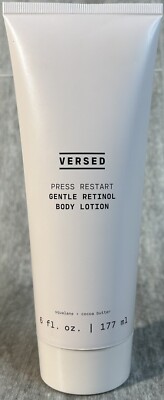VERSED Press Restart Gentle Retinol Body Lotion Squalane Cocoa Butter 6 oz NEW