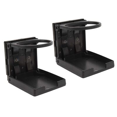 2 Pcs Compact Foldable Cup Holder For  RV Space Saving NF9