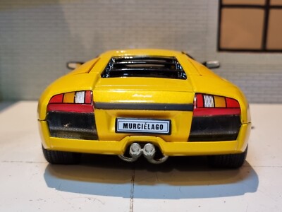 自動車 Welly Lamborghini Murcielago 1:24 Lamborghini Murcielago yellow diecast model car Welly 1 24