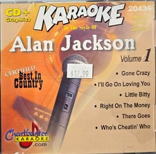 20436 ALAN JACKSON    CHARTBUSTER KARAOKE LOT MI LAST