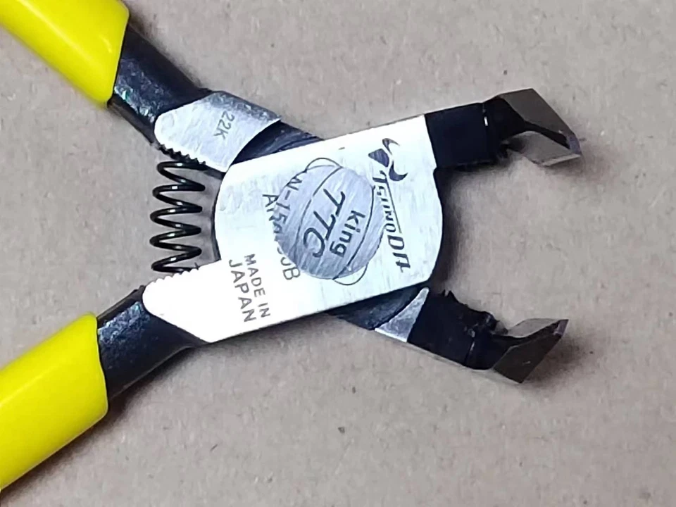 1 pieza KING TTC AN-150B 90 grados boca curva alicates de corte 150 mm Foto 3 de 4