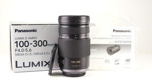 Panasonic 100-300mm F4-5.6 Lumix G Vario Lens Refurbished +12 Month Guarantee