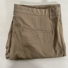Connor Mens Beige Stretch Straight Chino Pants Size 38 Excellent JM173