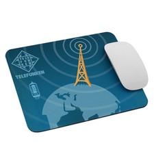 Vintage Style Mouse Pad – TELEFUNKEN Radio Tower - NEW 9.5"x7.75”