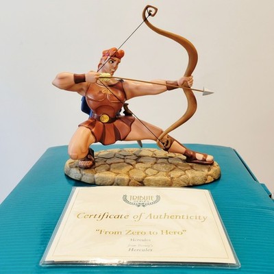 WDCC HERCULES ''From Zero to Hero'' from Disney's Hercules in Box with COA VG+