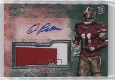 2013 Topps Inception Green 38/75 Quinton Patton #IAJP-QP Jumbo Patch Auto 4g8