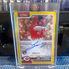 Sal Stewart Chrome 2026 /275 Auto
