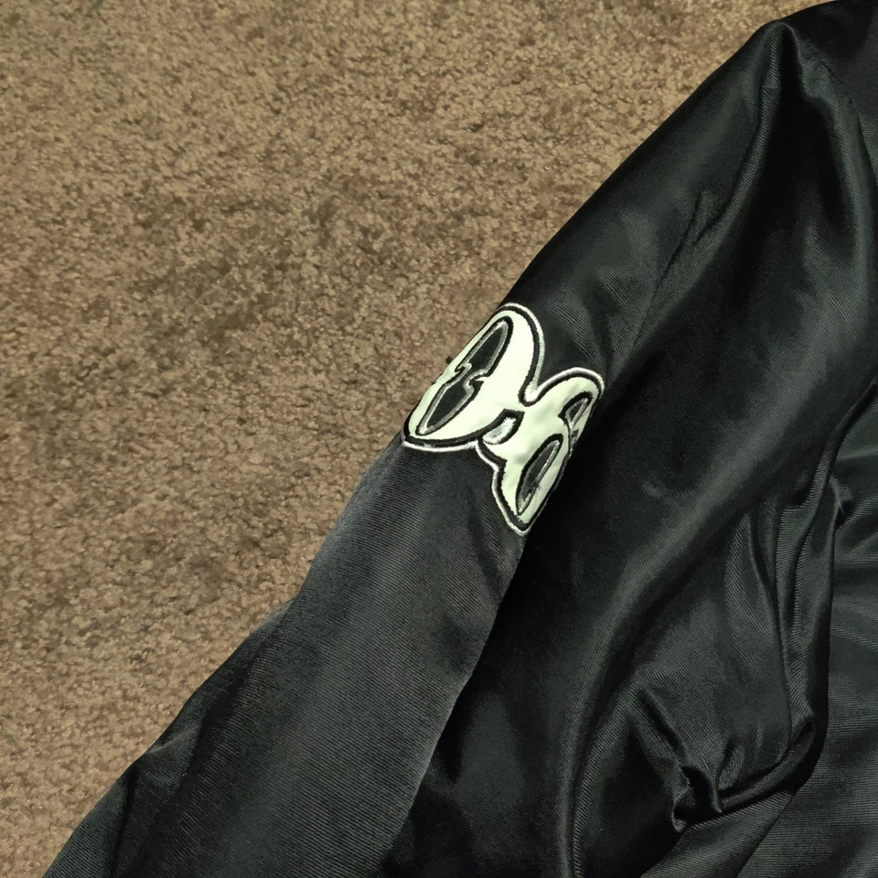 Chaqueta Famous Stars And Straps Para Hombre Pecho Grande Bordado Botón a Presión *Rara * Foto 4 de 4