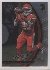 2017 Panini Select Concourse Kareem Hunt (Uncorrected Error: Prizm on Back) 0nr3