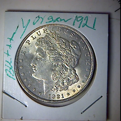 1921 US Morgan Silver Dollar $1 - BU