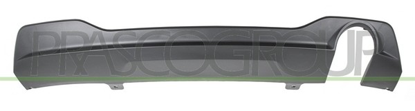 Prasco Spoiler PG5041862 FüR Peugeot Schwarz Zigrinato Heckseitig-image