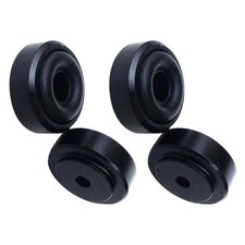 4pcs Black HIFI Audio Speaker Isolation Feet Absorb Shock Pad Amplifier Stand