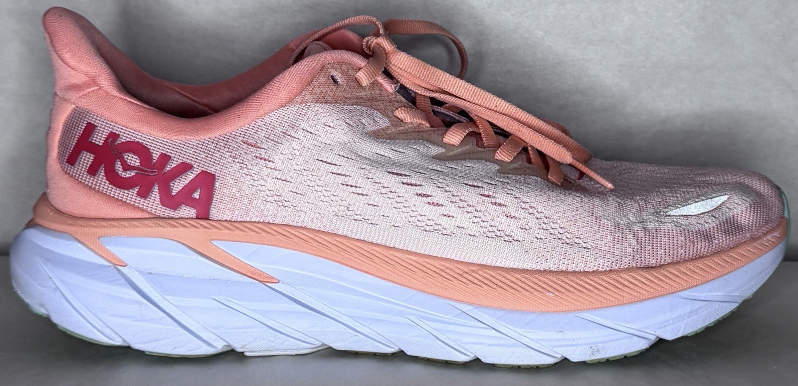 Hoka One One Clifton 8 Women's Running Sneakers Size 8.5 B - Very Good - NR! thumbnail 6