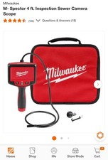 NEW Milwaukee M-SPECTOR 4' Inspection Camera 2319-20