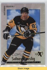 2023-24 Skybox E-X 2000 White Rainbow Credentials Sidney Crosby #87 READ 0y85