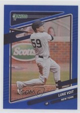 2021 Panini Donruss Holo Blue Luke Voit #191 0ne3