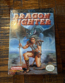 Nintendo NES CIB - Dragon Fighter - Rare game by SOFEL - MINT manual - complete 