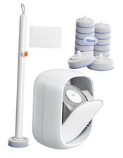 Disposable Toilet Cleaning System - Toilet Wand Kit Toilet Brush 18 RefillS