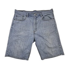 Vintage Levi's 505 Shorts Men's Regular Fit Denim Medium Wash Size 38 Y2K