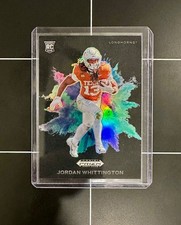 2024 Prizm Draft Jordan Whittington Black Color Blast RC #CB-22