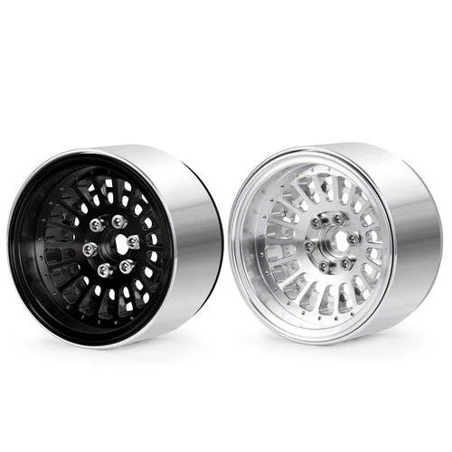 2.2" Beadlock Wheel -10mm Offset Turbine Rim for SCX10 TRX4 Gen8 1/10 RC Cars