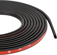 16.4ft Car Weather Stripping, Weatherproof Rubber Car Door Seal Strip, B Shape W