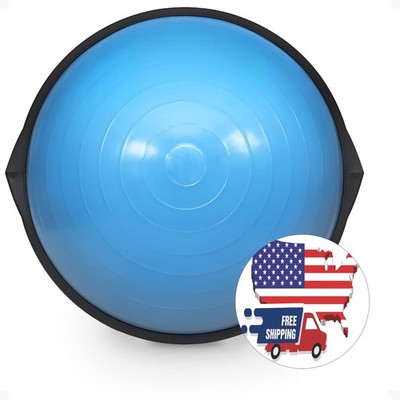 Pelota de entrenamiento de equilibrio con ejercicios guiados y bomba, de goma US