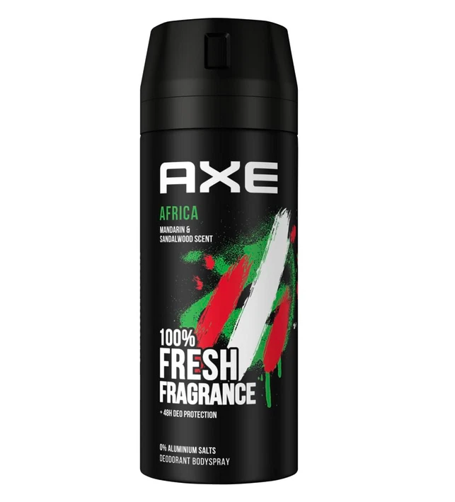 Axe Deodorant Deodorant Body Spray Africa 48h 12 Pack, 12x150ml, Original Packaging New - Image 2 of 2