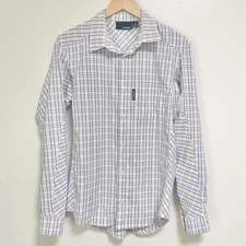 Truewerk Shirt Men Small Edo Button Fancy Plaid Long Sleeve Outdoor Performance