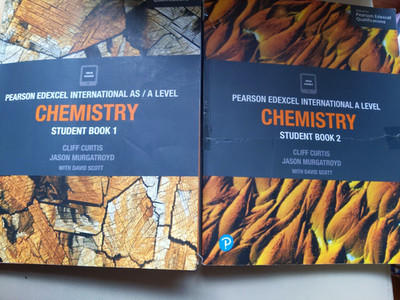 Pearson Edexcel International AS Level Chemistry Book 1 and Book 2