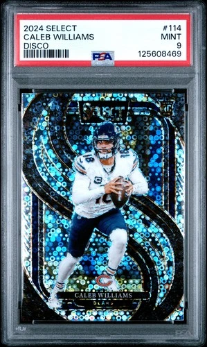 2024 PANINI SELECT DISCO #114 CALEB WILLIAMS PSA 9