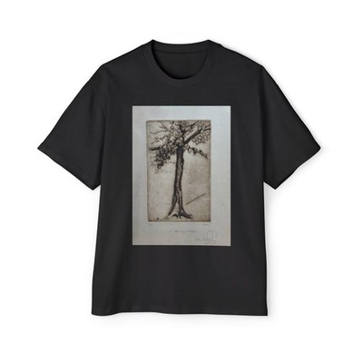 LAST TREE  | Vintage LITHOGRAPH 