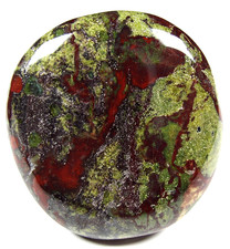 DRACHENBLUTJASPIS JASPIS Trommelstein Seifenstein Handschmeichler KRAFT MUT