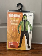Fortnite Mezmer Halloween Costume Youth Child Size Large 10-12