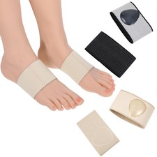 2 Pairs Copper Arch Support Sleeves, 3.8 2.36 inches Plantar Fasciitis Brac...