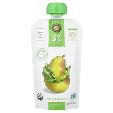 Nature's Path, Organic Baby Puree, 6 Months , Pears, Kale, Peas, 4 oz 113 g 