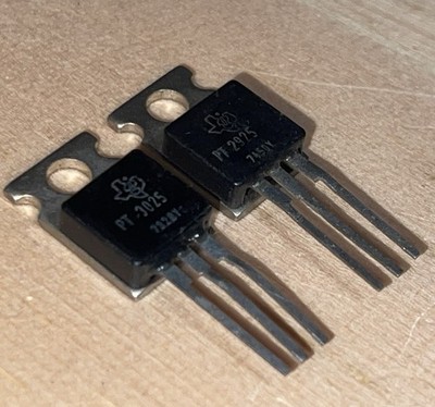 Komplementäres Paar   PT2925/PT3025 - 2N2925/2N3025 - Texas, Instruments - NOS