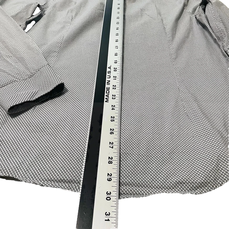 Camisa de vestir extra ajustada Express para hombre multicolor, azul, marrón talla mediana Foto 3 de 4