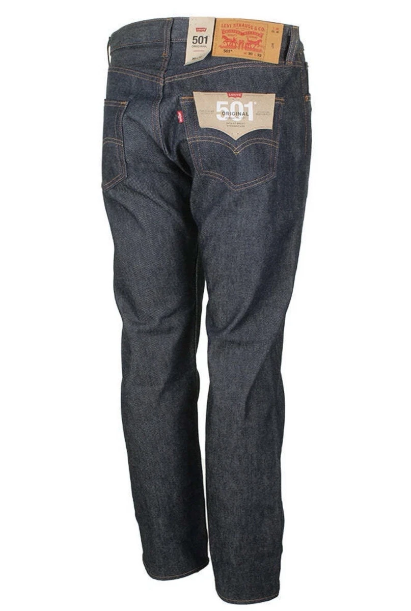 Levi's 501 Shrink-To-Fit Blue Jeans for Men for sale | eBay
