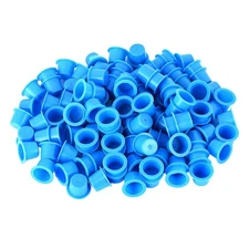 100 Pcs Supplies Caps Disposable Pigment Cups for Tattooing