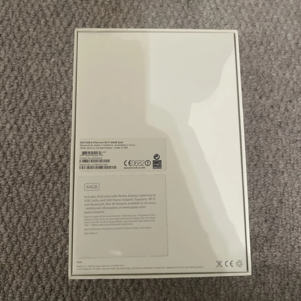 Apple iPad Mini 3 64GB in gold good condition - Image 3 of 4