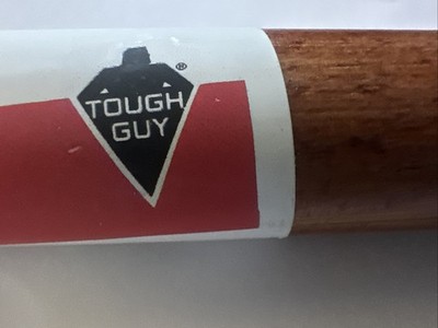 TOUGH GUY Dust Mop Handle: Snap-On Connection (PN 1TZG8) 60  Dk Wood - NEW