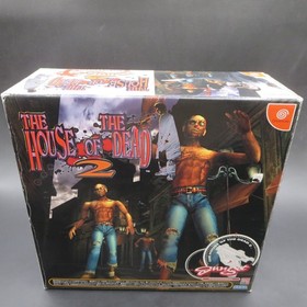 The House of the Dead 2 Gun Controller Dreamcast with Game for CRT TV Only
