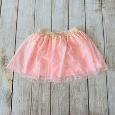 NWOT Girls 6/7 Cat  Jack - Pink Hearts - Tutu Skirt