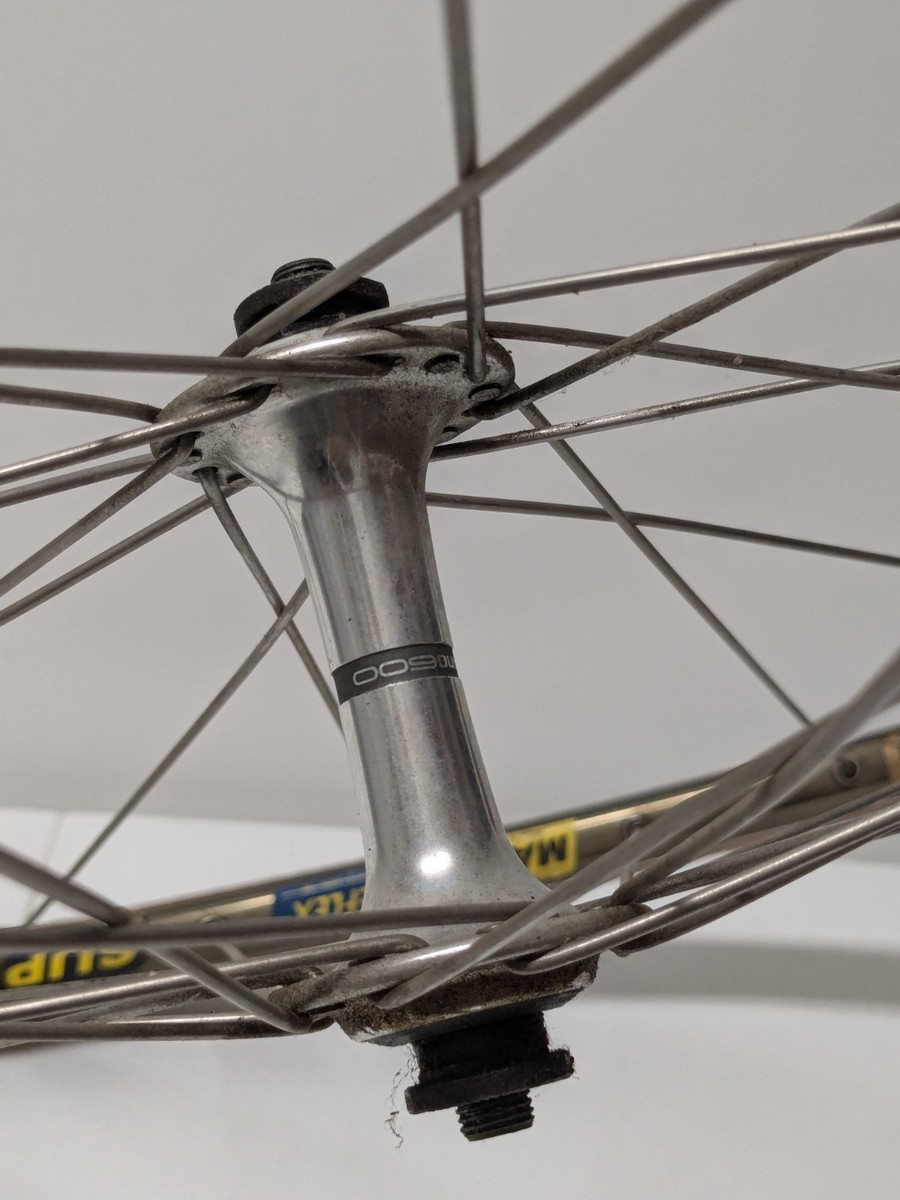 Shimano Ultegra 600 6400 Wheelset Mavic SUP Hoops Rare Gold